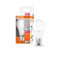 Світлодіодна лампа Osram LED Star Classic A65 9W/840 12-36V E27 матове, холодне світло