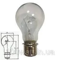 Лампа сигнальна СГА 220-130, цоколь P28s (1ф-с34-1)