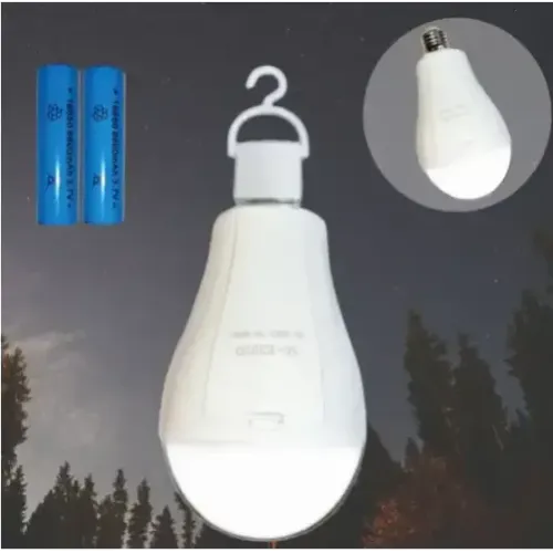 Енергоощадна лампа 20 W з гачком, 2 акумуляторами, заряджання від мережі 220, Rainberg P920