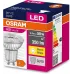 Світлодіодна лампа OSRAM цоколь GU10, 4,3 Вт, теплий білий (2700K).
