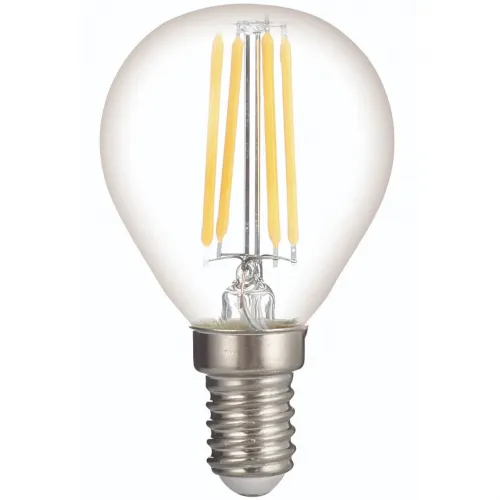 Світлодіодна філаментна лампа Led 4Вт Е14 3000К скло 45х78 мм