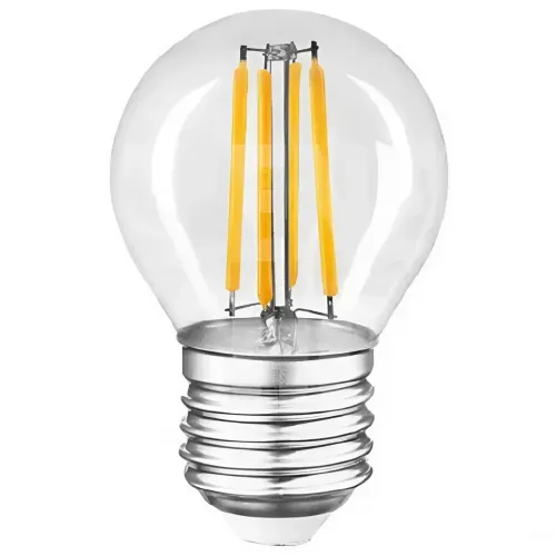 Світлодіодна філаментна лампа Led 2Вт Е27 4200К скло 45х72 мм