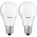 Світлодіодна лампа Osram 2X E27 A60 4.9W 40W 470Lm 2700K