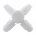 Лампочка складана світлодіодна 4 лопаті E27 KK-202 Mini fan blade bulb YU227