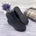 Жіночі зимові черевики Paolla на хутрі Чорні. Короткі дутики на блискавці (37-42 р)