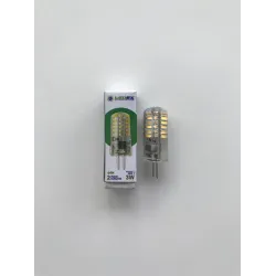 Світлодіодна капсульна лампа 3w 3вт 3ват g4 220v 220в 220вольт 3000k