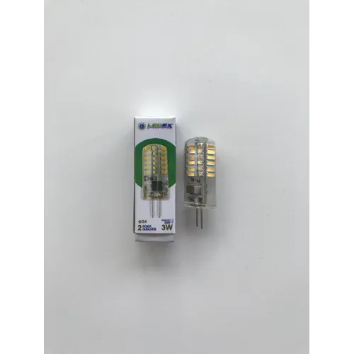 Світлодіодна капсульна лампа 3w 3вт 3ват g4 220v 220в 220вольт 3000k