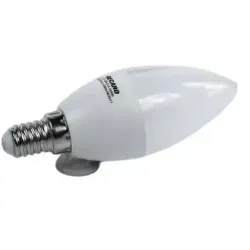 Світлодіодна лампа C37, 7W, 4100K, 520lm, E14, 220V (DECARO)