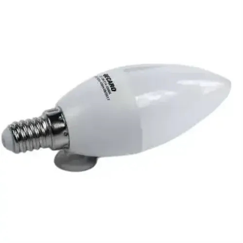 Світлодіодна лампа C37, 7W, 4100K, 520lm, E14, 220V (DECARO)