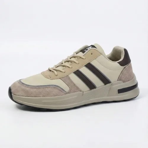 Чоловічі кросівки бежеві. Стильні повсякденні кеди весна-літо 41-45 44