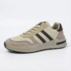 Чоловічі кросівки бежеві. Стильні повсякденні кеди весна-літо 41-45 45