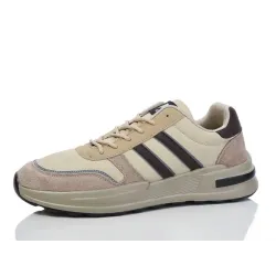 Мужские кроссовки в бежевом цвете 45