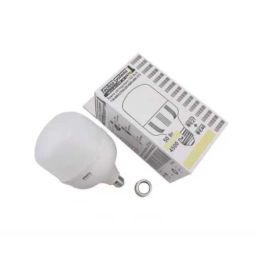 Лампа світлодіодна LED Bulb-T140-50W-E27-E40-220V-4000K-4500L ICCD TNSy