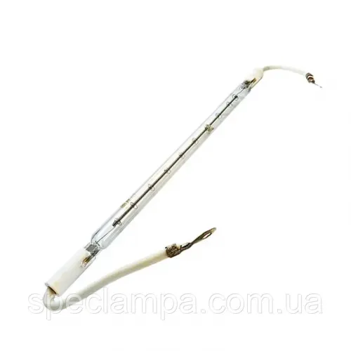 Лампа лінійна КГТ 220-1300 К7s/2.5 Kabel, інфрачервона галогенна лампа термовипромінювач для сушіння та нагрівання