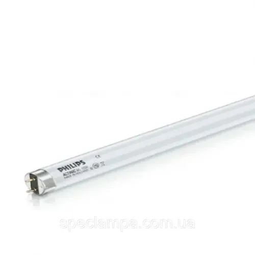 Лампа УФ 36W/10 Actinic BL TL-DK Philips, люмінесцентна запасна лампа для сушіння та поліграфії, лампочка полімеризації