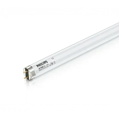 Лампа УФ 60W/10-R Actinic BL TL Philips, люмінесцентна запасна лампа для сушіння та поліграфії, лампочка полімеризації
