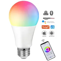 UrbanKit «Інтелектуальне Освітлення»: Смарт Лампа E27 з RGB Tuya Smart LED Tuya WiFi