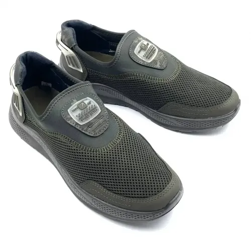 Кросівки Чоловічі Сітка Хакі Без Шнурків Dago Sport Style 43