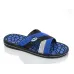 Чоловічі шльопанці сланці Olimp синьо-чорні | Навхрест, Для басейну, Розміри 41-45