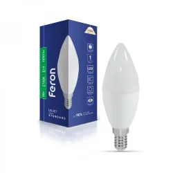 Світлодіодна лампа Feron LB-207 9Вт E14 2700K Standard