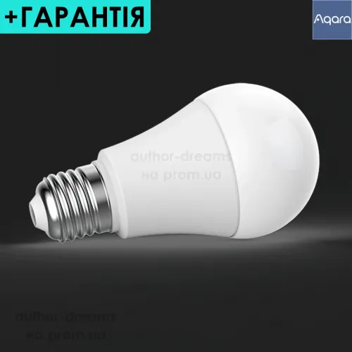 Розумна світлодіодна лампочка Aqara Smart LED Bulb ZigBee E27 9 W Global ZNLDP12LM AL002EUW01 White