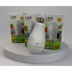 Світлодіодна лампа на батарейках 20 Вт Аварійне освітлення без електрики Лід лампа економ для дому,