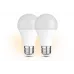 LED лампи Livarno Home E27, 806 лм, 2700K, 9.5W набір 2 шт. (тепле світло)