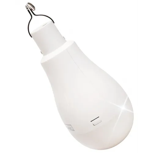 Лампочка на акумуляторі світлодіодна LED лампа аварійна 3 режими роботи автономна 20Вт 2ШТ BRS White