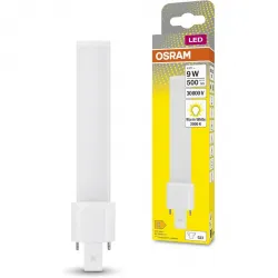 Енергоефективна LED лампа OSRAM DULUX S9 G23 4W, 500 лм, теплий білий 3000K, прозора, заміна 9W