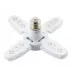 Складна лампа на 3 лопаті 45Вт, з цоколем E27, Fan blade bulb / Світлодіодна лампочка / Led лампа