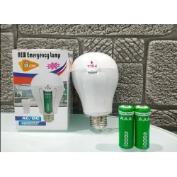 Лампа з двома акумуляторами, 15 Вт, 1200 мАг, Е27