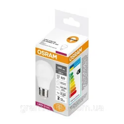 Світлодіодна лампочка OSRAM LED Value Classic E27 6.5W 4000K