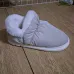 Чуні жіночі утеплені світло-сірі Бурки кімнатні на хутрі зимові капці-дутики 36-41