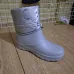 Жіночі зимові дутики чоботи білі сріблясті на хутрі піна ЕВА вологостійкі (36-41)
