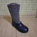 Високі зимові бурки-валянки в калоші, стьобані (розміри 38-45)