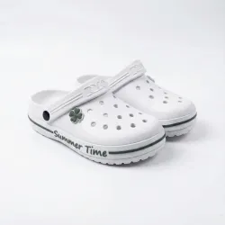 Женские сабо (кроксы) белые Dago Style 