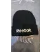 Зимова шапка Reebok чорна в'язана з логотипом. Спортивна шапка унісекс тепла