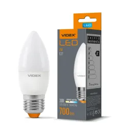 LED лампа VIDEX C37e 7W E27 3000K VL-C37e-07273