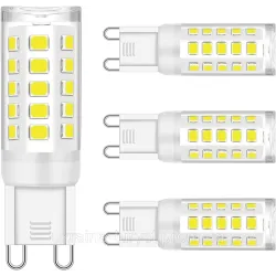Світлодіодна лампа G9 6000K 3w двоконтактний цоколь 3 Вт,димер, 4ШТ Вогнетривка для духовки