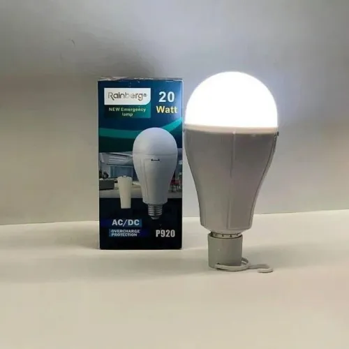 Енергоощадна лампа 20W з 2 змінними акумуляторами 18650 і зарядкою