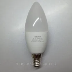 Лампа світлодіодна свічка Е14 7W DELUX