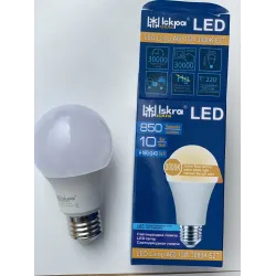 LED Лампа Искра A60 10W 3000K E27 (аналог 75-90W)
