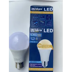 LED Лампа Іскра A60 12W 3000K E27 (аналог 90-100W)