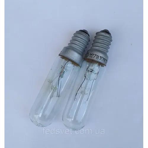 Лампа розжарювання циліндрична Ц 235-240-10 Е14/25x17