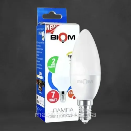Світлодіодна Лампа BIOM С37 