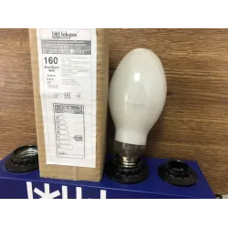 Лампа газорозрядна бездросельна ДРВ 160 Вт Іскра E27 (Ртутно-вольфрамова) для вуличного освітлення