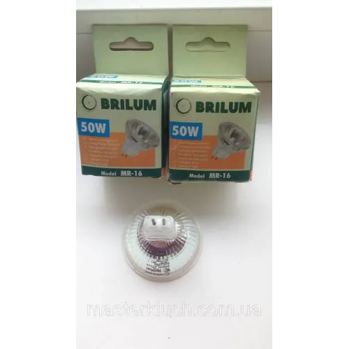 Лампа галогенна Brilum MR-16 12V 50W G5.3 Brilum
