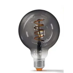 LED лампа VIDEX Filament G95FG 4W E27 2100K 220V