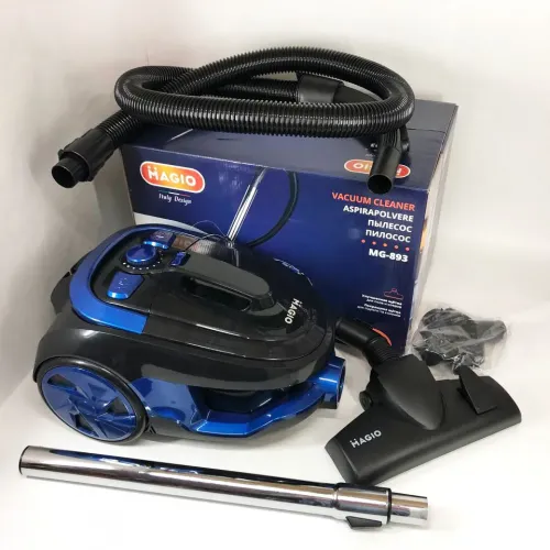 Пылесос без мешка Magio MG-893 900 Вт, Ручной пылесос без мешка, Циклонный контейнерный пылесос