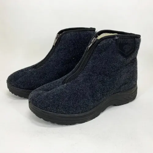 Ботинки мужские утепленные на застежке 41р 27см, войлочные бурки, домашние мужские валенки